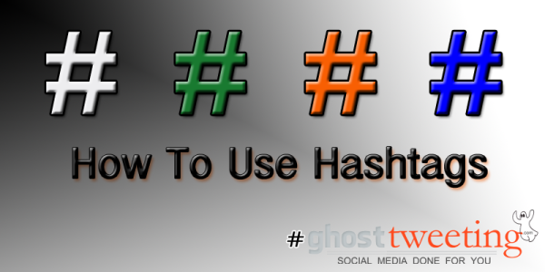 how to use hashtags 