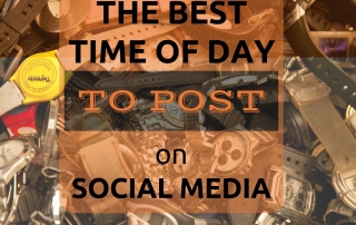 Best time of day to post on social media