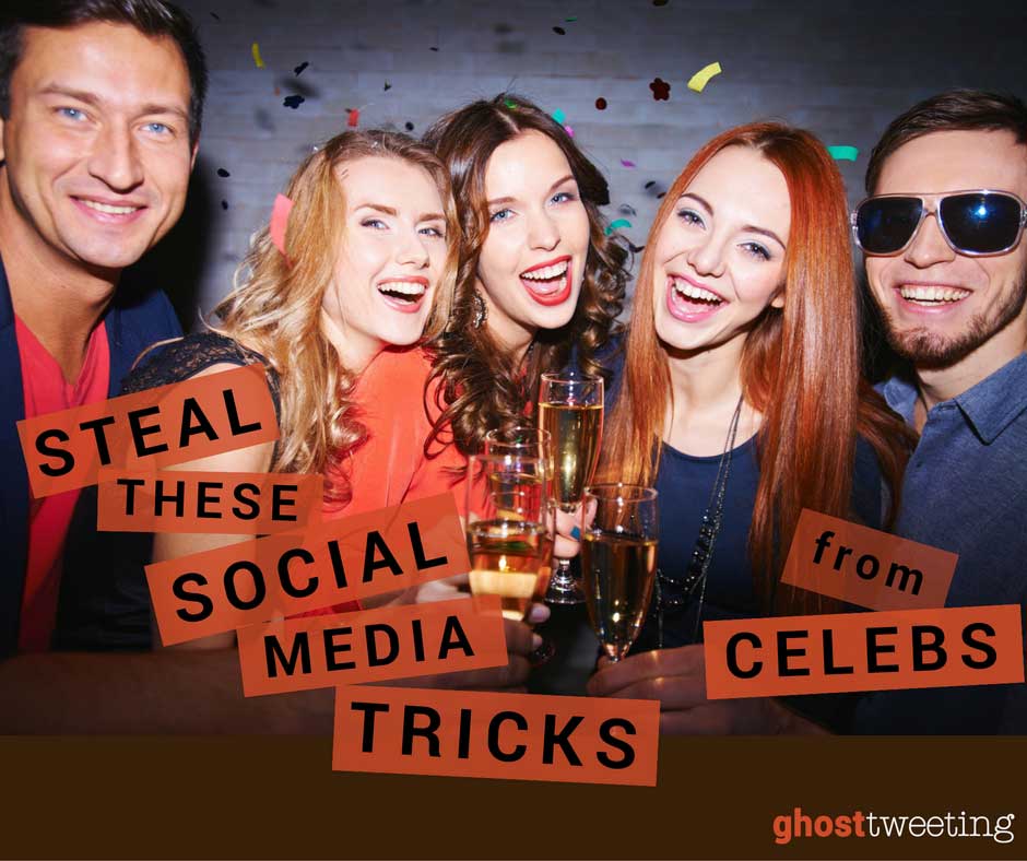 celebrity social media tricks